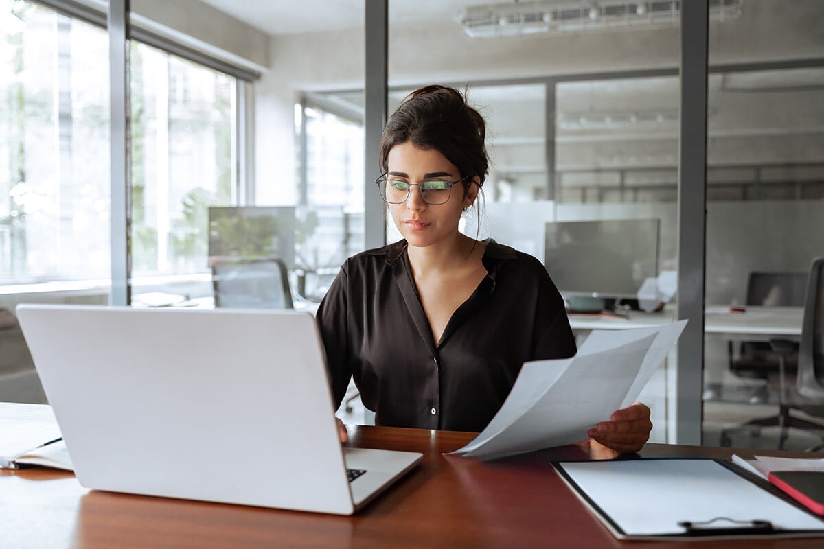 woman-enhancing-lending-strategy-with-digital-transformation
