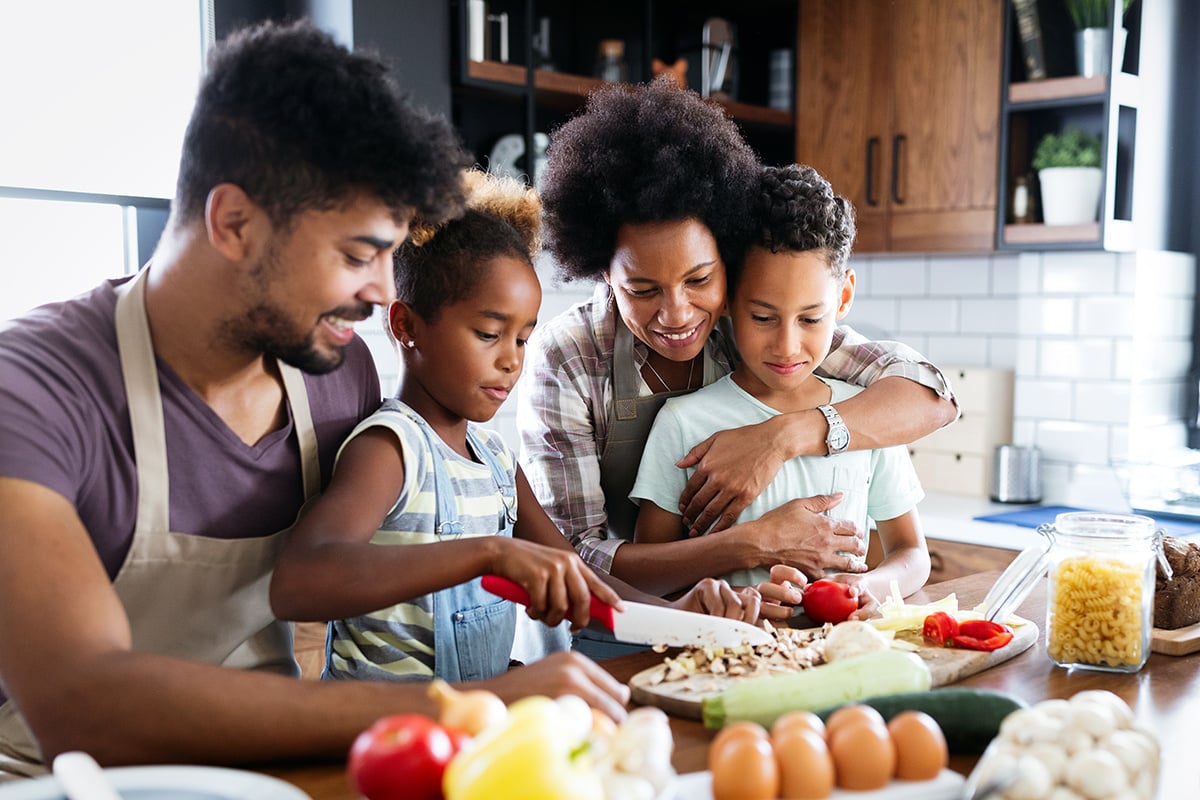 family-working-together