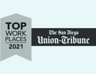 Top Work Places 2021 The San Diego Union Tribune 