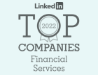 LinkedIn 2022 Top Companies Financial Services Award