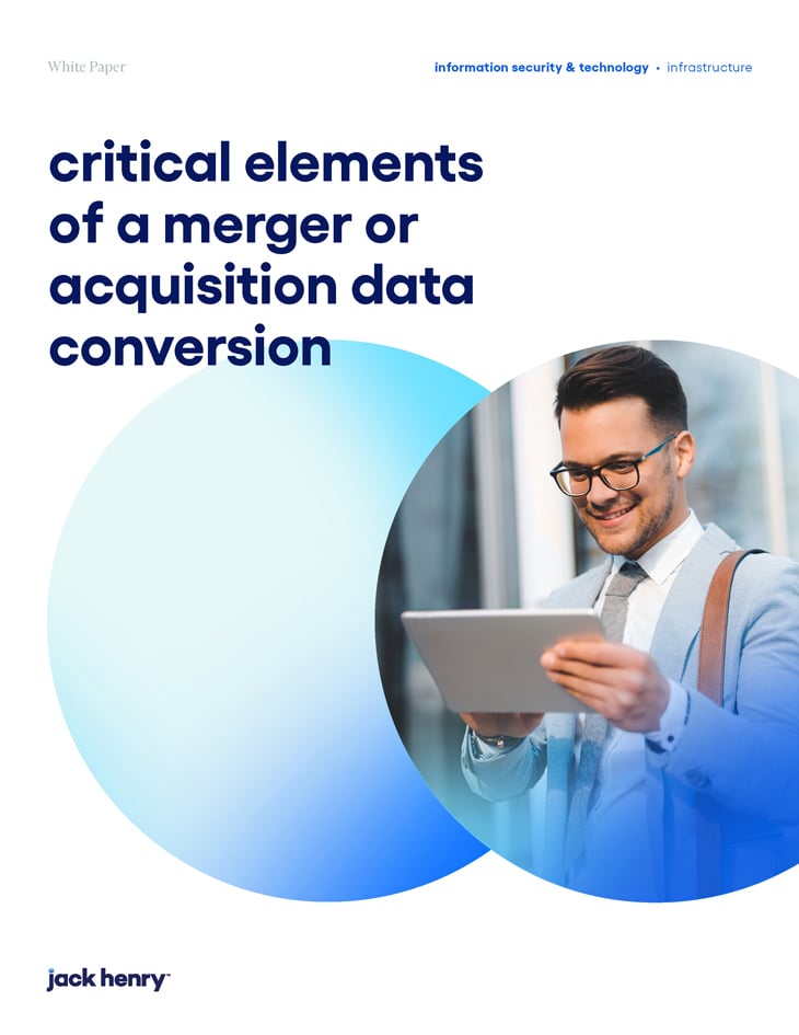 critical elements of a merger or acquisition data conversion
